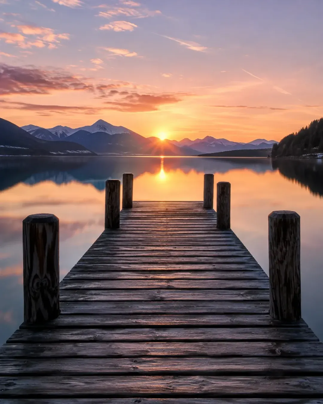 The jetty at sunrise
